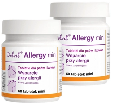 Dolvit Allergy  mini 2x60 tabletek