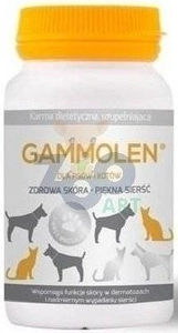 GAMMOLEN Preparat poprawiający skórę i sierść 60 tab.