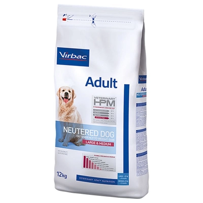 VIRBAC Veterinary HPM Adult Neutered Large & Medium 12kg