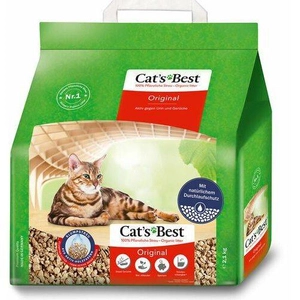 JRS Cats Best Eko Plus - Żwirek Drewniany Zbrylający 5l  - 2,1kg / Opakowanie uszkodzone (1216,1828,1829,2093,2084)