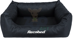 RECOBED kanapa Baltic czarny S 65x50cm