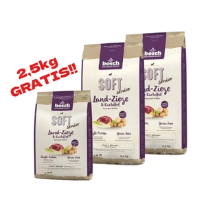 Bosch Soft Senior Kozina&Ziemniak 2x12,5kg+2,5kg GRATIS!!