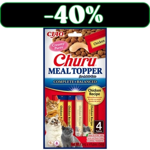 INABA  Cat Meal Topper Chicken Recipe 4x14 (56g)