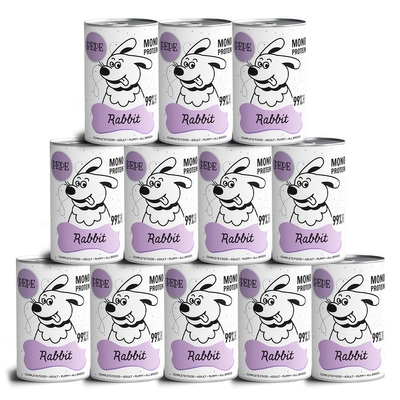 PEPE MONO PROTEIN Rabbit (królik) 12x400g