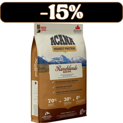 ACANA Ranchlands Dog 6kg - data ważności 22.01.2026