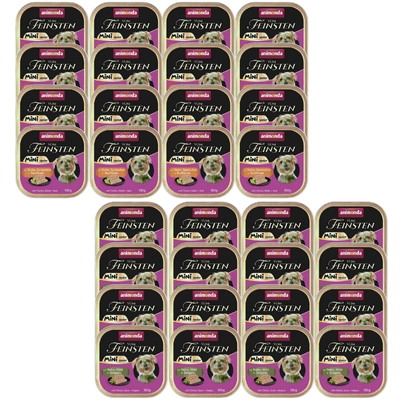 ANIMONDA Vom Feinsten mini senior Mix Smaków 32x 100g