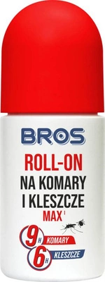 BROS roll-on na komary i kleszcze MAX 50ml (25% DEET)