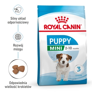 ROYAL CANIN Mini Puppy 4kg karma sucha dla szczeniąt, od 2 do 10 miesiąca życia, ras małych