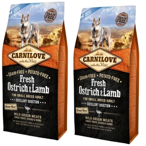Carnilove Fresh Ostrich Lamb Adult 2x1,5 kg