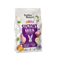 DOLINA NOTECI Premium Junior Królik- karma suszona dla psa 4kg / Opakowanie uszkodzone (3283)!!!