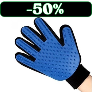 Rękawica do czesania sierści psa