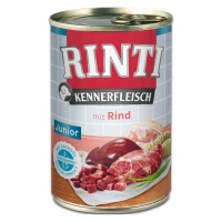 Rinti Kennerfleisch Junior Rind karma mokra dla psa - wołowina 400g