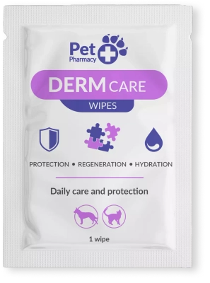 VETFOOD Derm Wipes chusteczki 20 szt.
