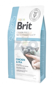 Brit gf veterinary diets cat Obesity 400g