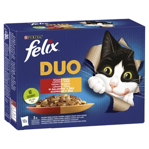 FELIX Duo Wiejskie Smaki w galaretce;12x85g
