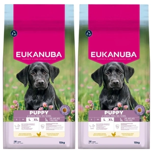 EUKANUBA Puppy&Junior Large Breed 2x15kg