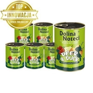 DOLINA NOTECI PREMIUM SUPERFOOD jeleń i kaczka 6x400g