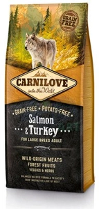 Carnilove Salmon & Turkey for Large Breed Adult 1,5kg  opakowanie uszkodzone (3091)