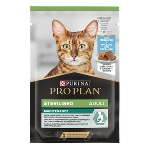 Purina Pro Plan Sterilised z dorszem dla kota 75g
