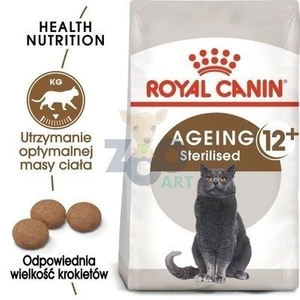 ROYAL CANIN Ageing Sterilised +12 3,5kg karma sucha dla kotów dojrzałych, sterylizowanych opakowanie uszkodzone (3784)