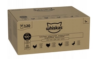 Whiskas Drobiowa Uczta 120x85g Mokra Karma Dla Dorosłego Kota w Galaretce