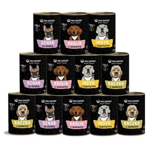 Paka Zwierzaka - Seventh heaven - Mix smaków 12x400g