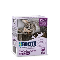 BOZITA Cat Kawałki Indyka W Galaretce 12x370g