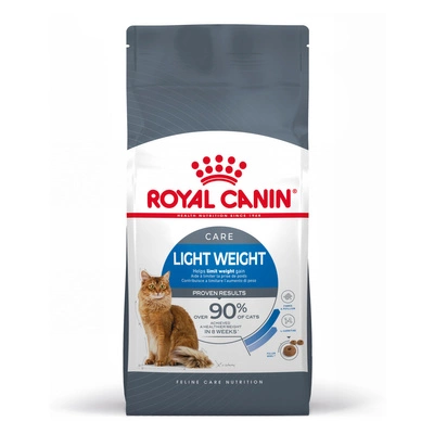 ROYAL CANIN  Light Weight Care 8kg karma sucha dla kotów dorosłych, utrzymanie prawidłowej masy ciała/Opakowanie uszkodzone (6054) !!!