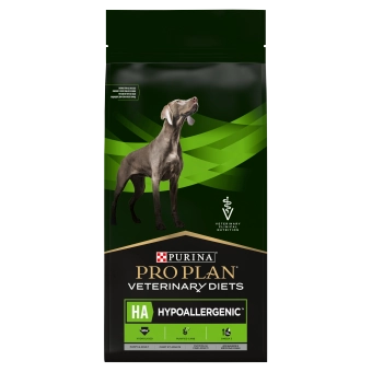 PRO PLAN Veterinary Diets HA Hypoallergenic Karma sucha dla psa 9,6kg  /Opakowanie uszkodzone (3888)