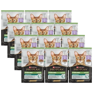 Purina Pro Plan Sterilised z indykiem dla kota 12x85g