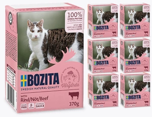 BOZITA Cat Wołowina W Sosie 6 x 370g