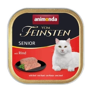 ANIMONDA Vom Feinsten Senior Cat smak: z wołowiną 100g