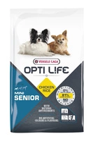 VERSELE-LAGA Opti Life Senior Mini 7,5kg - z kurczakiem - dla małych ras w wieku powyżej 7 lat