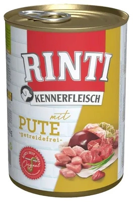 Rinti Kennerfleisch Pute karma mokra dla psa - indyk 12x400g