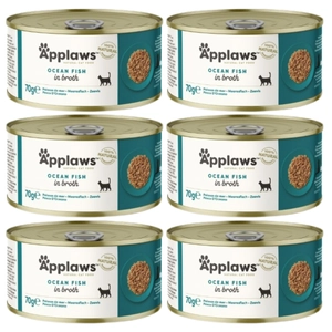 Applaws Cat Ryby oceaniczne 6x70g PUSZKA