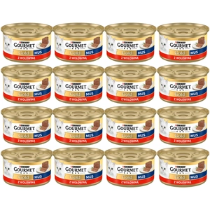 Purina Gourmet Gold mus z wołowiną 48x85g