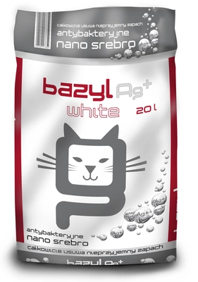 Bazyl Ag+ White 20l-16kg/Opakowanie uszkodzone (3248,3424) !!! 