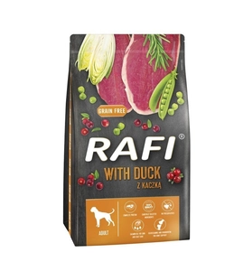 DOLINA NOTECI Rafi karma sucha dla psa z kaczką 10kg