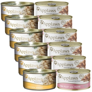 Applaws Cat Mix Smaków 12x70g PUSZKA