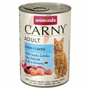 ANIMONDA Cat Carny Adult smak: kurczak i łosoś 400g
