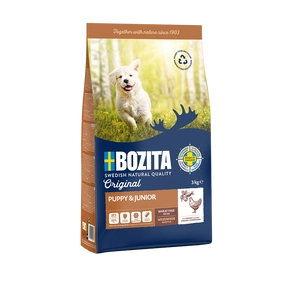Bozita Original Puppy & Junior Kurczak - Sucha Karma Dla Psa - 3 Kg