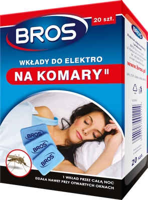 BROS - wkłady do elektro na komary 20szt