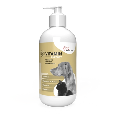 OVER ZOO VITAMIN SUPPORT 250 ml - wsparcie zdrowia i witalności