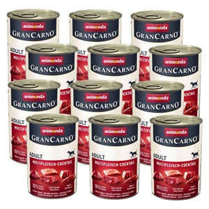 ANIMONDA GranCarno Adult Dog smak: Koktajl mięsny  12 x 400g