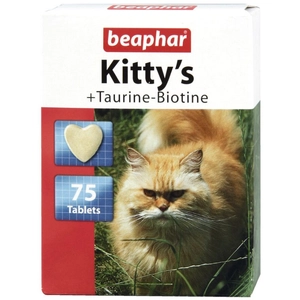 KITTY'S + TAURINE-BIOTINE 75TAB - tabletki witaminowe dla kotów
