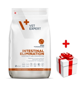 VETEXPERT Dog Intestinal Elimination 2kg + niespodzianka dla psa GRATIS!