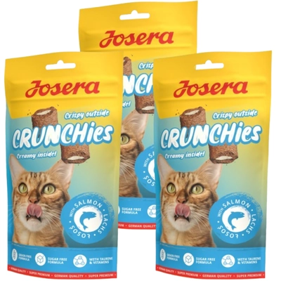 JOSERA Crunchies - with Salmon (przysmak dla kota) 3x60g
