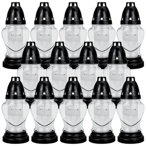 LUKS Znicz nagrobkowy 304BT 18,5cm 14szt