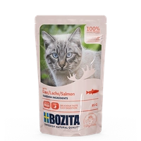 BOZITA Kawałki w sosie z łososiem (saszetka) 85g