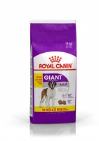 ROYAL CANIN Giant Adult 15kg+3kg karma sucha dla psów dorosłych, od 18/24 miesiąca życia, ras olbrzymich\ Opakowanie uszkodzone (5262) !!! 